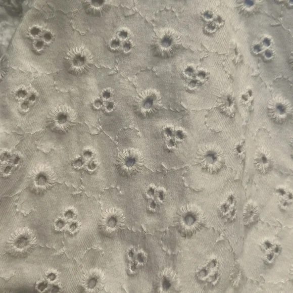 Free People Apricot Eyelet Mini Dress - Picture 7 of 9